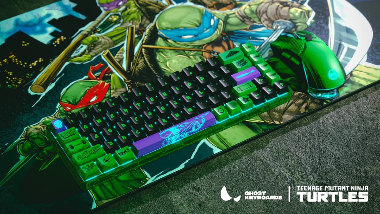 Ghost Keyboards X TMNT Collection